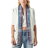 Lucky Brand Women's Oversized Quilted Vest