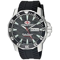 Men's SP8310 Analog Display Quartz Black Watch