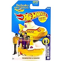 Hot Wheels 2016 HW Screen Time No. 225/250 1:64 Scaled The Beatles Yellow Submarine