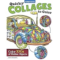 Quirky Collages to Color: Color 100s of Hidden Objects (Design Originals) 32 Thoughtful and Intriguing Designs, Each Highly Detailed with Hidden Puzzle Elements for a One-of-a-Kind Adult Coloring Book Quirky Collages to Color: Color 100s of Hidden Objects (Design Originals) 32 Thoughtful and Intriguing Designs, Each Highly Detailed with Hidden Puzzle Elements for a One-of-a-Kind Adult Coloring Book Paperback