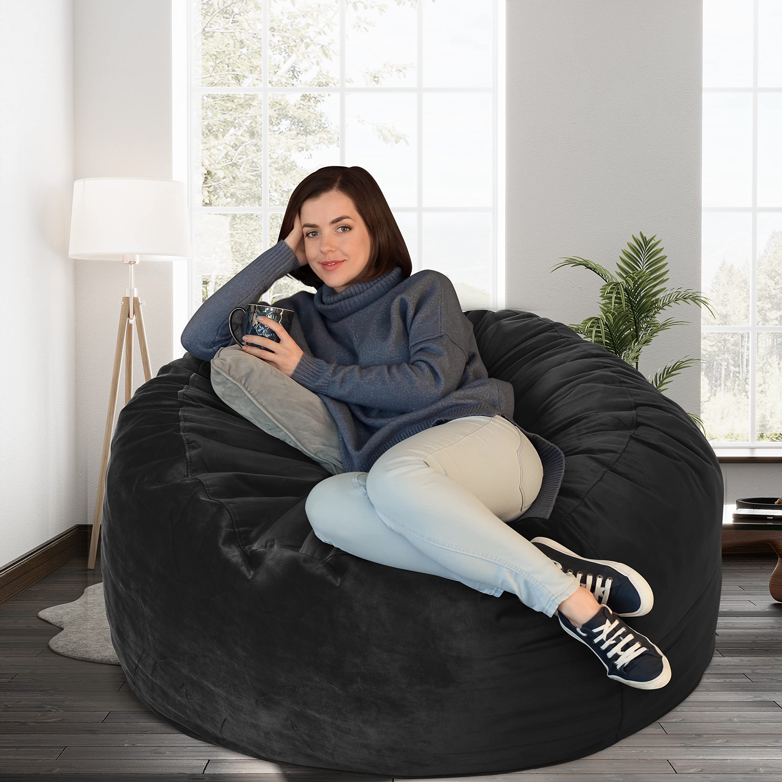 Up To 70% Off on Loungie Cloudy Memory Foam Be... | Groupon Goods