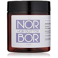 Luna Park Norbor Beauty Organic Hair Butter; treats damaged scalp, and thinning hair; prevents frizz, and promotes hair growth (8 oz Rosemary)