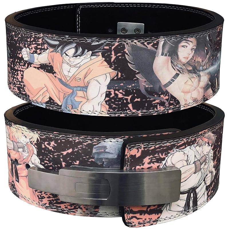 High Quality Fitness Power Lifting Gym Printed Anime Character Lever  Weightlifting Belts - AliExpress