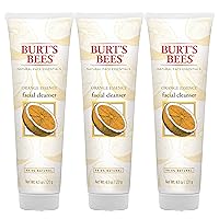 Burt's Bees Orange Essence Facial Cleanser, Sulfate-Free Face Wash, 4.3 Oz (Package May Vary)