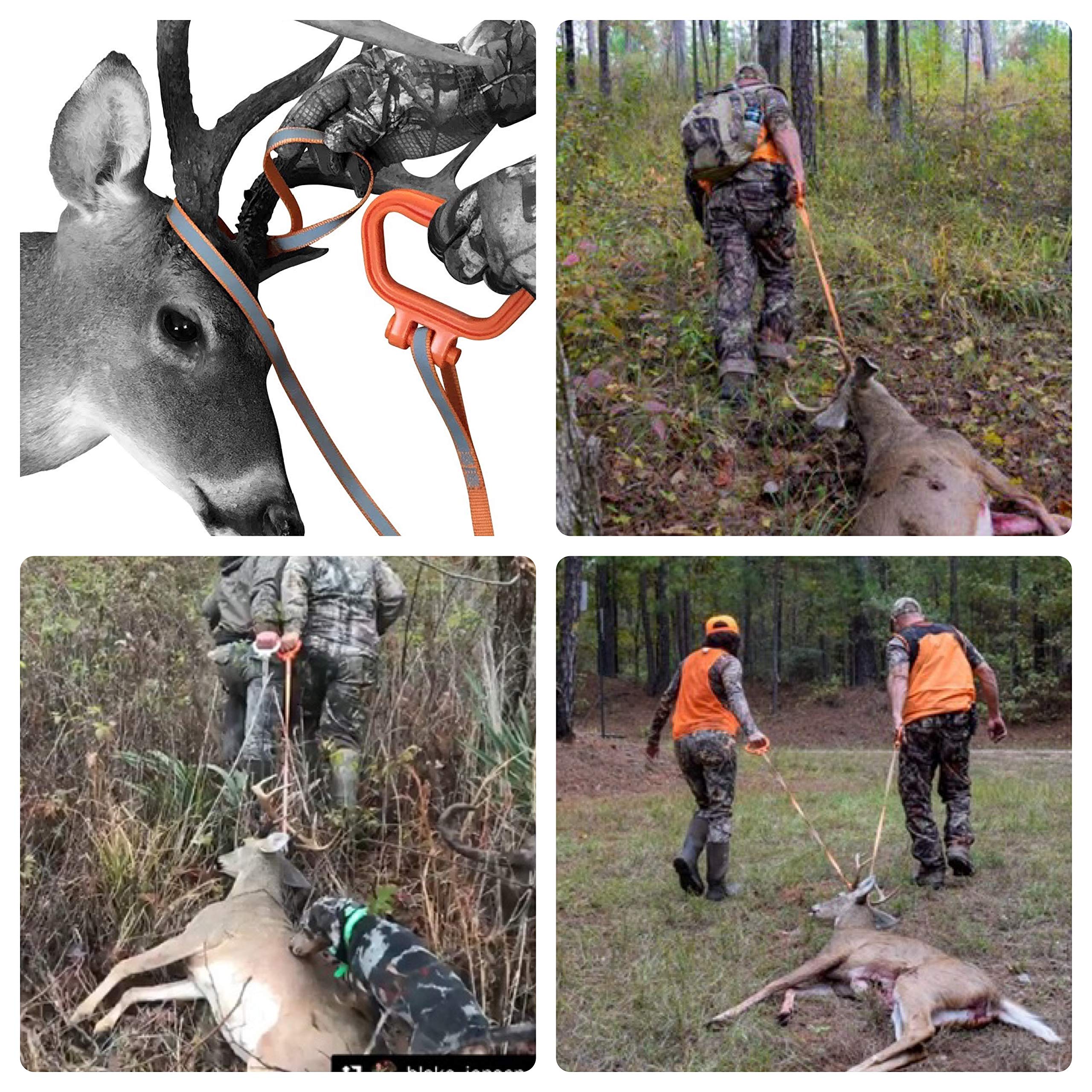 MULTUS: Deer Drag and Harness Hunting Gear Every Way to Drag a Deer in ONE Product Fast & Easy! Hunting accessories for deer hunting Gift