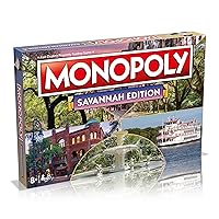 MONOPOLY Board Game - Savannah Edition: 2-6 Players Family Board Games for Kids and Adults, Board Games for Kids 8 and up, for Kids and Adults, Ideal for Game Night