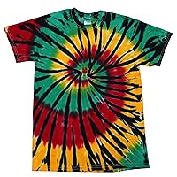 Colorful Adult & Youth Tie Dye Multi Color Shirt