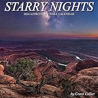 Starry Nights 2024 Astronomy Wall Calendar - featuring photography of the northern lights, Milky Way, outer space, stars, comets and more (12