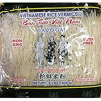 Vietnamese Rice Stick(vermicelli) Three Ladies Brand 2lbs - PACK OF 3