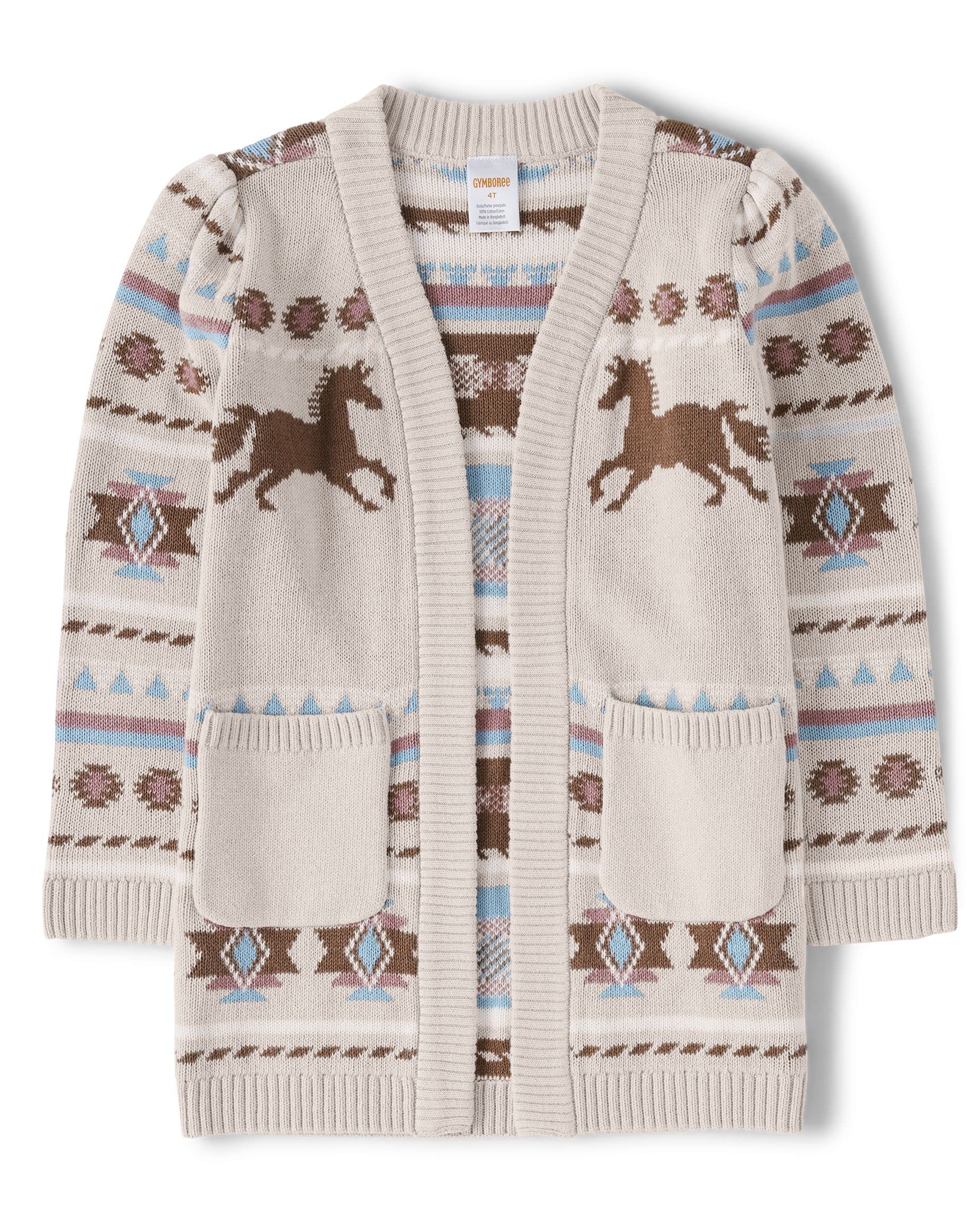 Gymboree Girls' and Toddler Long Sleeve Cardigan Sweaters Seasonal