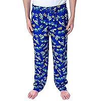Disney Men's Toy Story Buzz Lightyear and Aliens To Infinity and Beyond! Sleepwear Lounge Pajama Pants