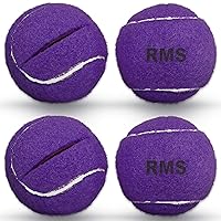 RMS Walker Glide Balls - A Set of 4 Balls with Precut Opening for Easy Installation, Fit Most Walkers (Purple)