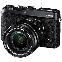 Fujifilm X-E3 Mirrorless Digital Camera w/XF18-55mm Lens Kit - Black