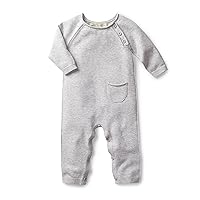 Hope & Henry Layette Baby Cable Knit Sweater Romper
