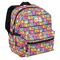 LEGO DUPLO BLOCK BACKPACK, Toddler-Sized School and Travel Bag for Boys and Girls, Bubble Gum