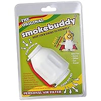 Smoke Buddy 0159-WHT Personal Air Filter, White
