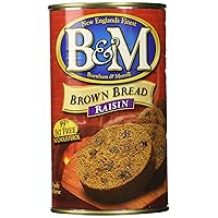 Brown Bread, Raisins, 16 Ounce