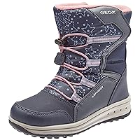 GEOX Roby ABX 1 Boots, Girls, Big Kid, Blue, Size 1