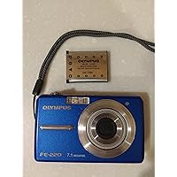 Olympus FE-220 7.1 MP Digital Camera (Blue)