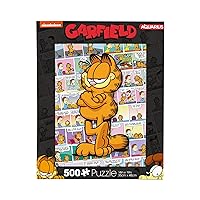 AQUARIUS Garfield Puzzle (500 Piece Jigsaw Puzzle) - Glare Free - Precision Fit - Officially Licensed Garfield Merchandise & Collectibles - 14x19 Inches