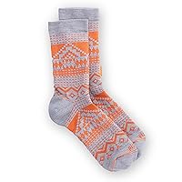 Pistil Women's Raven Crew Sock, Coral, Small