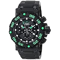 Invicta Men's 10049 Subaqua Nitro Diver Chronograph Black Dial Watch