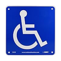 NMC S23R Office Sign, Handicapped Graphic, 7