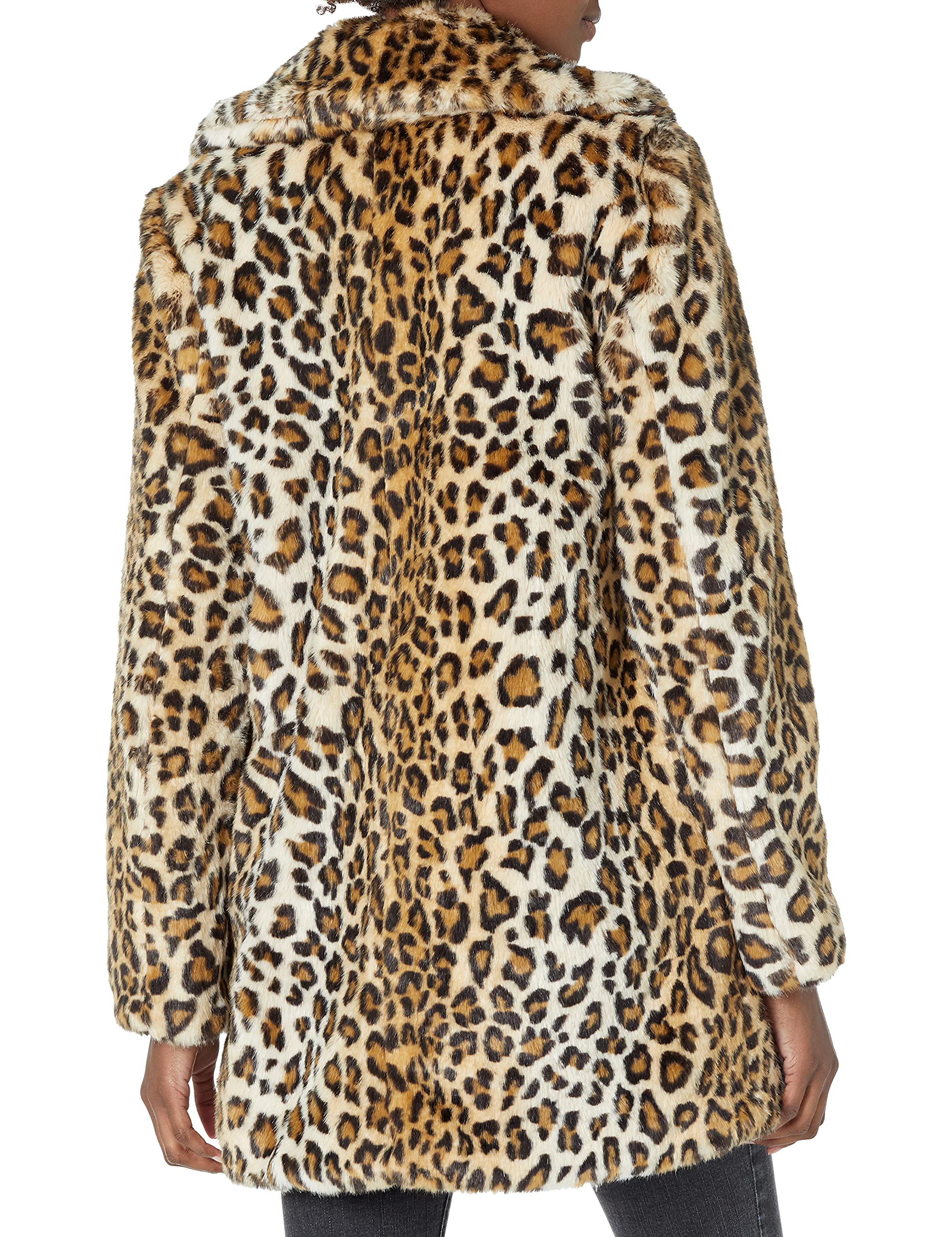 Descubrir 71+ imagen calvin klein leopard coat