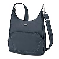 Travelon Anti-Theft Classic Essential Messenger Bag, Midnight, One Size, 42457-230
