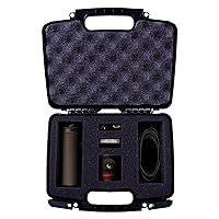 Casematix Camera Case Compatible with Mevo Live Event Camera and Livestream Accessories Such as Tripod, Battery Charger and More