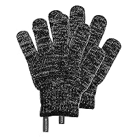 EcoTools Charcoal Infused Bath & Shower Gloves, Cleansing For Whole Body, Self-Tan Prep & Removal, Exfoliating, Detoxifying & Purifying, Recycled Netting, Eco-Friendly, Vegan, 1 Pair, 2 Gloves Total