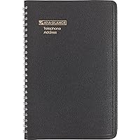 AT-A-GLANCE Large Telephone & Address Book, 800+ Entries, 4-7/8