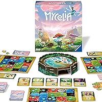 Ravensburger Mycelia Deck-Building Game; Cozy Magical Mushroom Board Game for Kids and Adults Ages 9 and Up