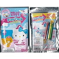 Sanrio Hello Kitty Play Pack Grab & Go Pirate Coloring Set with Stickers
