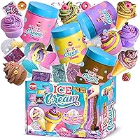 35.16 FL OZ Butter Slime Pack, FunKidz Soft Ice Cream Slime Kit for Girls 6-8 Premade 1040 ML Slime Toys Birthday Gifts Party Favor for Kids Age 6-12