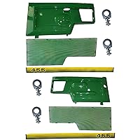 LH/RH Side Panel/Screen/Sticker Set/Panel Retaining Clip Kit AM128982 AM128983 Fits John Deere 455 Low SN