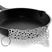Nutrichef Stainless Steel Cast Iron Cleaner-3.94
