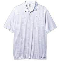 Men's Allover Chevron Short Sleeve Golf Polo Shirt