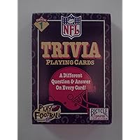 Bicycle Sports Collection NFL Trivia Playing Cards 1997 Deck 1