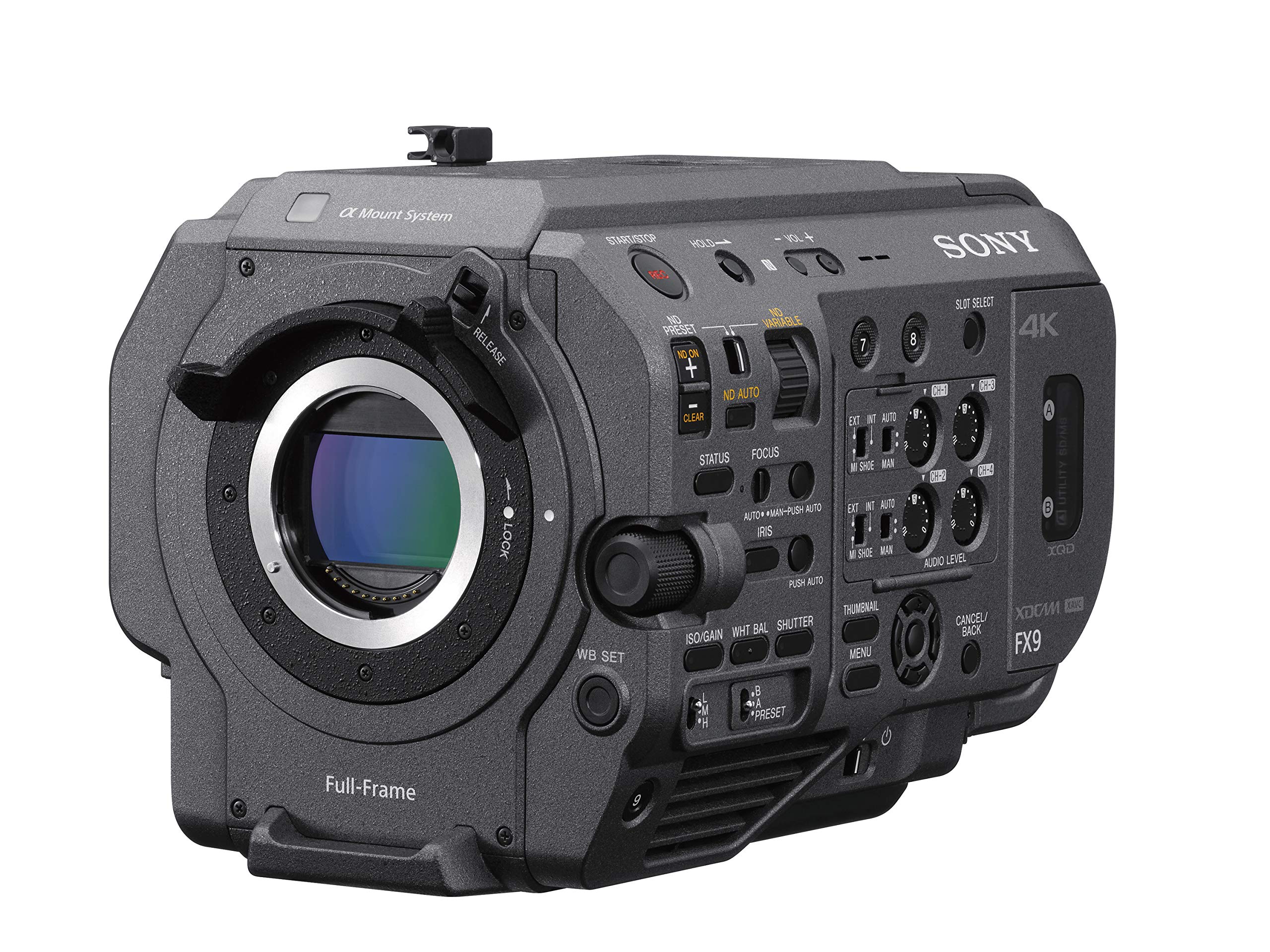 Sony PXW-FX9 XDCAM Full-Frame Camera System, 4K