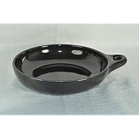 Diane Von Furstenberg Home Black Cumin Stoneware Round Baking Dish