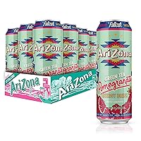 AriZona x Fallout Pomegranate Green Tea - 234mg Natural Caffeine per Can