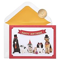 Papyrus Dog Birthday Card (Smile You're Awesome)