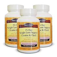 Nature's Secret 15-Day Weight Loss Support Cleanse & Flush (Pack of 3)