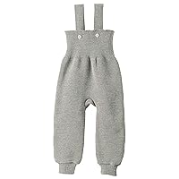 100% Merino Wool Knitted Baby Overall Trousers Pants Braces overpants 331