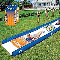 Mega Water Slide - Giant Backyard Slide with Sprinkler, Slip and Slide for Adults and Kids, Extra Long 25 ft x 6 ft