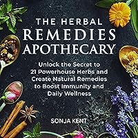 The Herbal Remedies Apothecary: Unlock the Secret to 21 Powerhouse Herbs and Create Natural Remedies to Boost Immunity and Daily Wellness The Herbal Remedies Apothecary: Unlock the Secret to 21 Powerhouse Herbs and Create Natural Remedies to Boost Immunity and Daily Wellness Audible Audiobook Paperback Kindle Hardcover