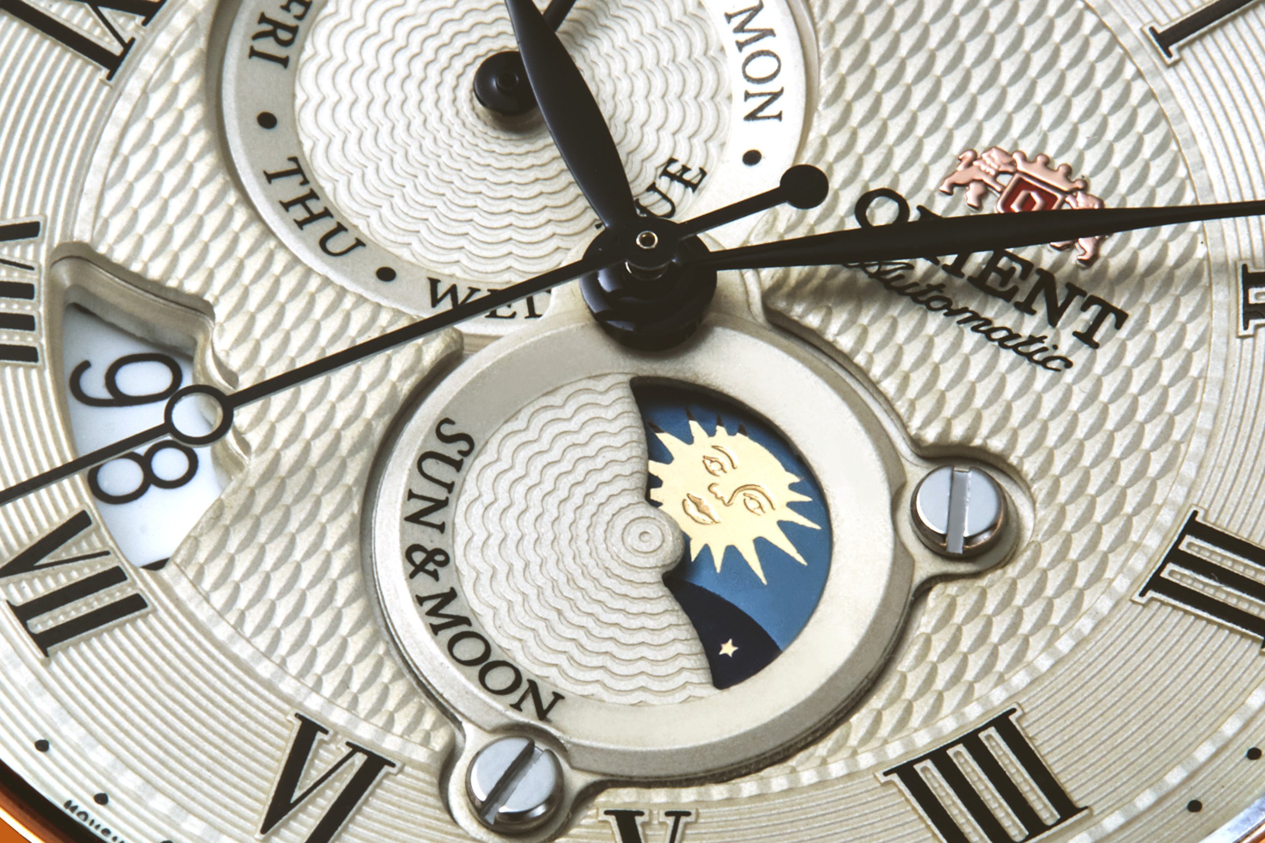 ORIENT Classic Sun & Moon Mechanical Watch RN-AK0001S Men's