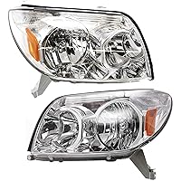 Garage-Pro Headlight Compatible with 2003 2004 2005 Toyota 4Runner Composite Type Assembly Set Driver and Passenger Side