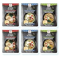 Authentic Japanese Ramen Noodles (Variety, 6 PACK)